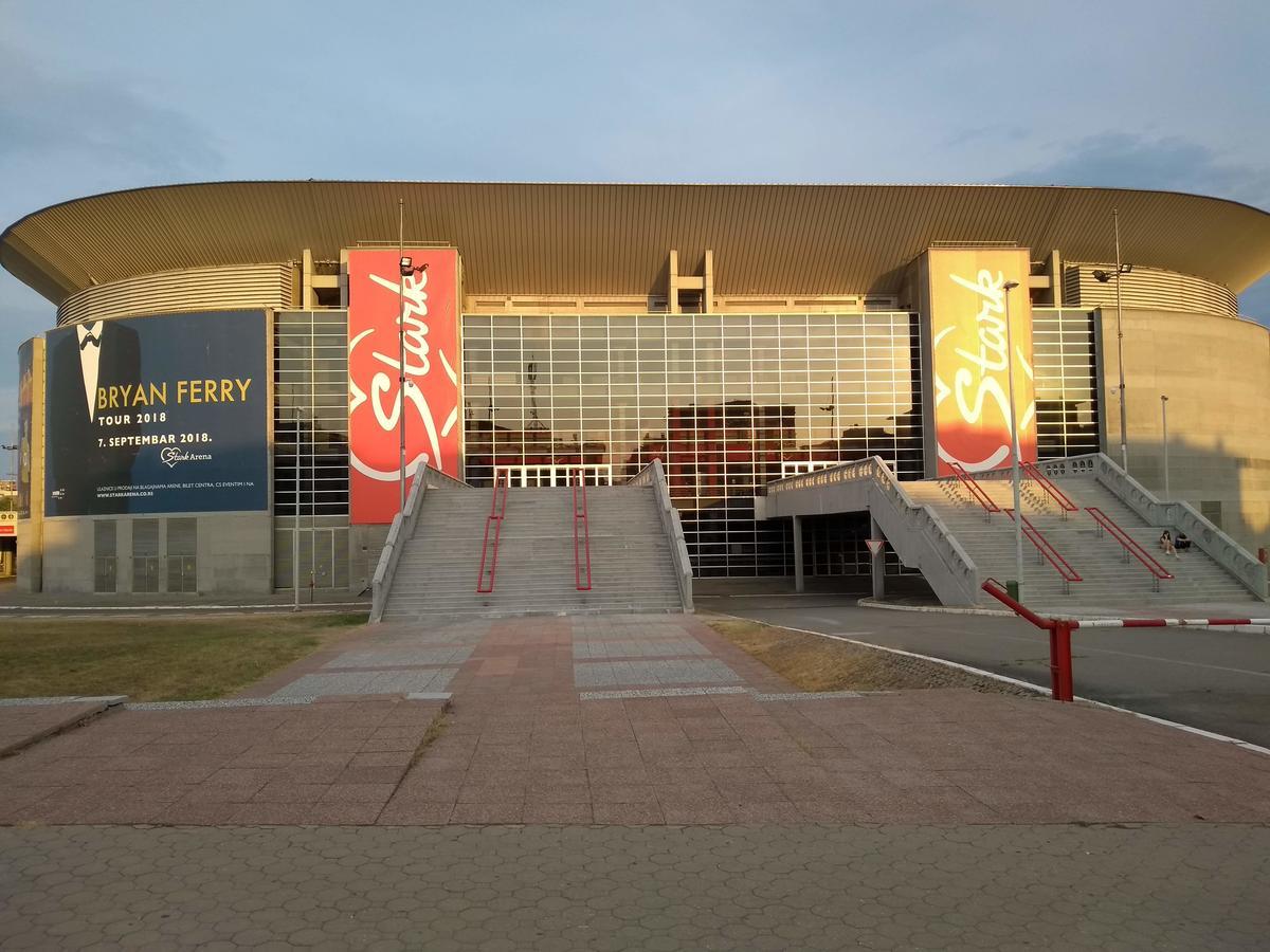 Arena Relax Apartman Belgrad Exteriör bild