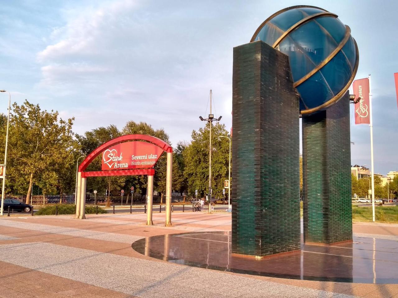 Arena Relax Apartman Belgrad Exteriör bild